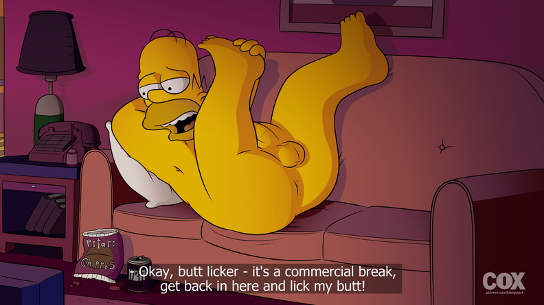 fin simpsons buttlicker 1